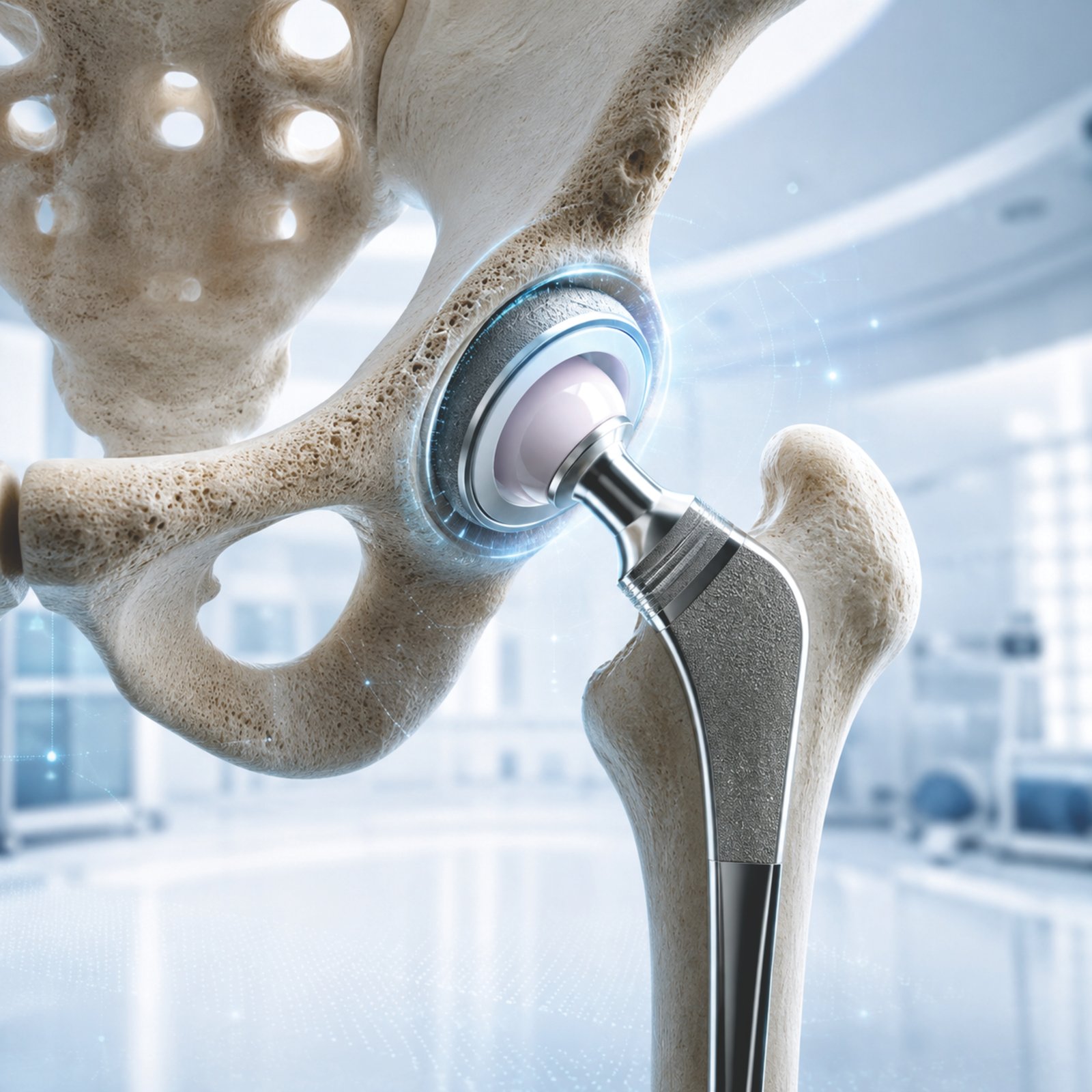 Hip replacement treatment